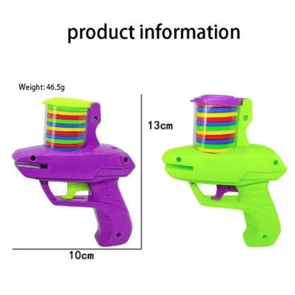 Turnip Launcher Cat Toy | Foam Flying Disc Interactive Pet Toy