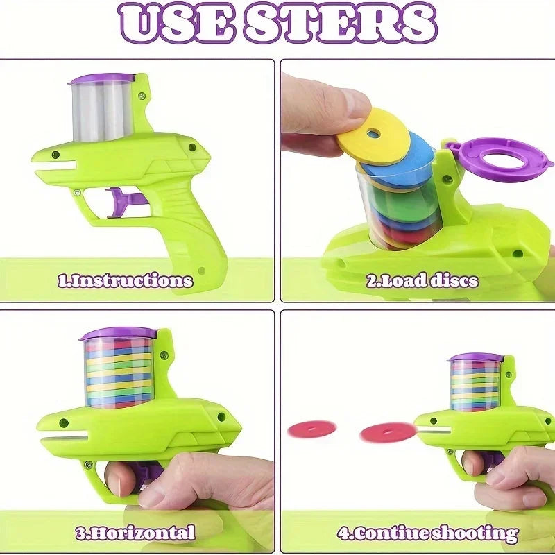 Interactive Flying Disc Pet Toy Set — Launcher for Cats & Dogs | Indoor & Outdoor