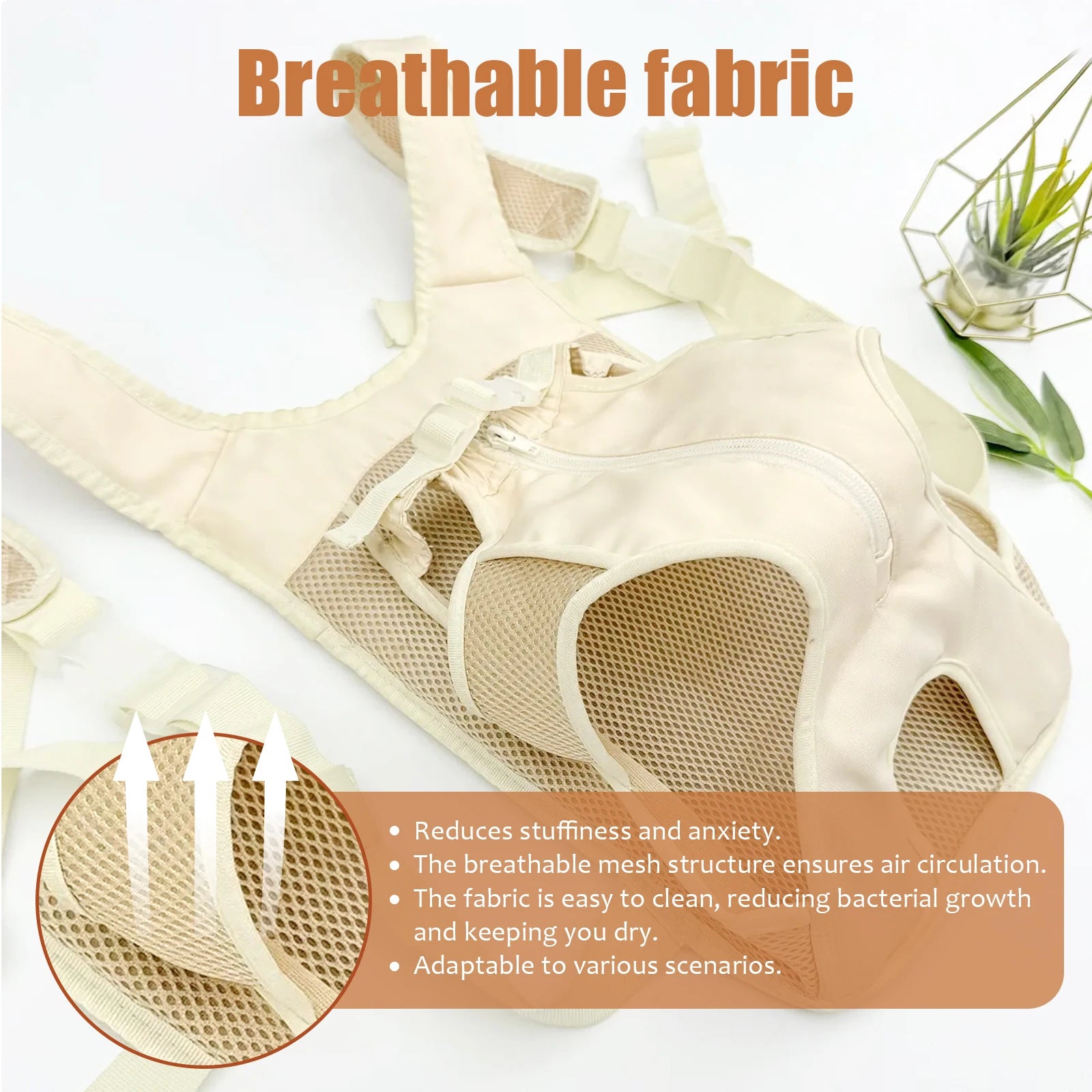 New Pet Bag Dog Backpack Cat Backpack Embracing Type Backpack Zipper Style Mesh Fabric Breathable Adjustable Pet Supplies