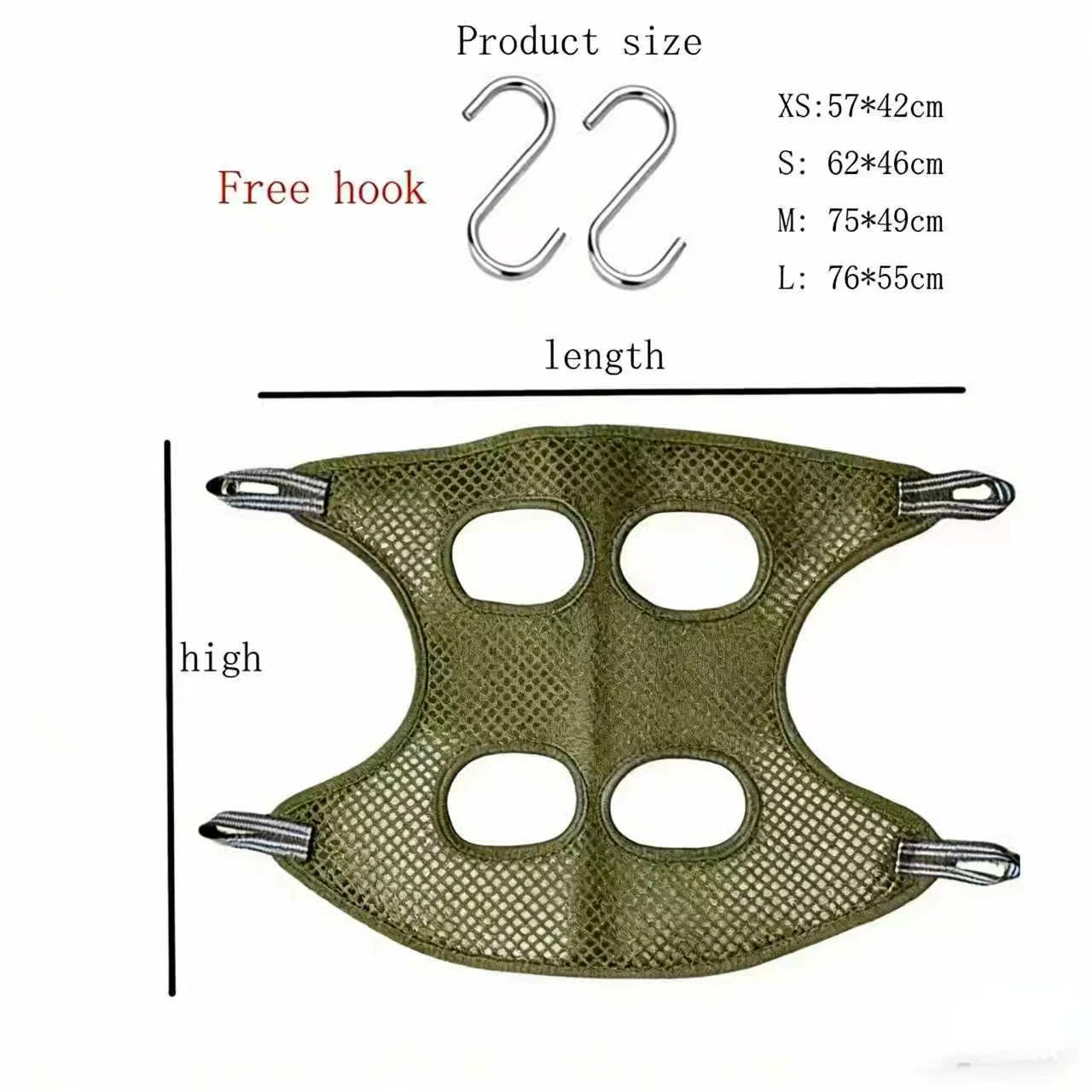 Pet Grooming Hammock | Nail Trimming Helper for Dogs & Cats