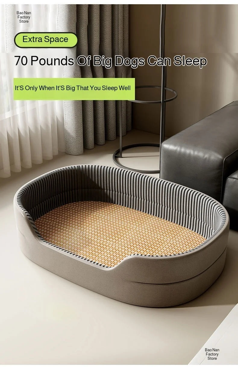 Petdashian Orthopedic Cooling Dog Bed | Waterproof & Chew-Proof