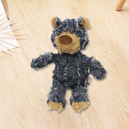 Pet Dog Toys Bear Squeaking Stuffed Toys For Dogs Cat Chew Squeak Toy for Small Dogs Play Funny Training Anxiety Relief Sleep Do