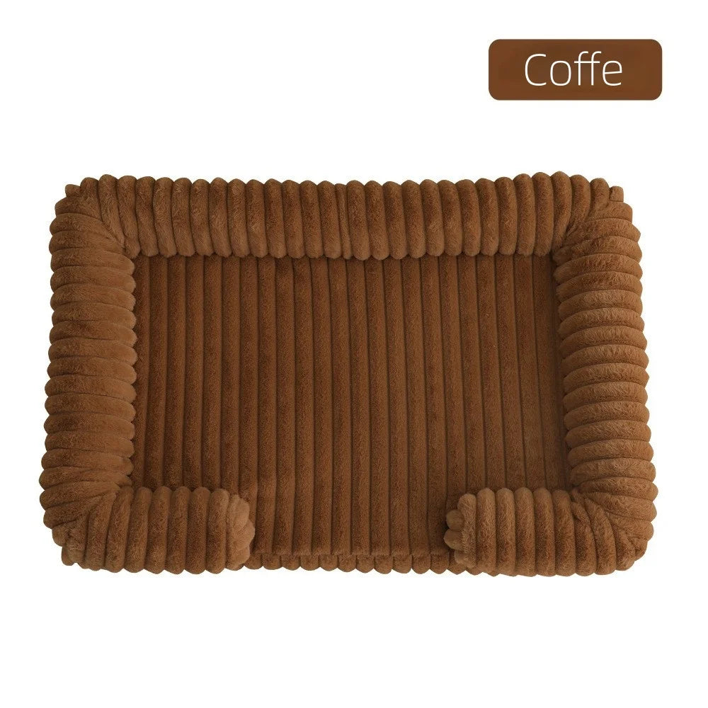 Warm Winter Dog Bed – Cozy Sofa-Style Pet Mat