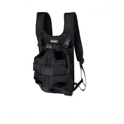 Pet Backpack Loop Shoulder Bag Fashionable Comfortable Breathable Convenient Chest Dog Bag Suitable for Outdoor Traveling
