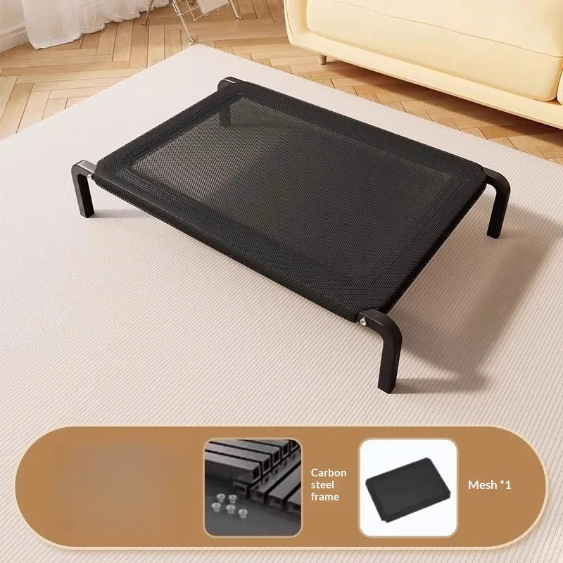 Elevated Dog Bed | All-Season Waterproof Raised Pet Cot for Large & Small Dogs