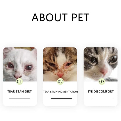 Pet Facial Cleaning Comb Set | Tear Stain Remover &amp; Grooming Tool for Cats &amp; Dogs