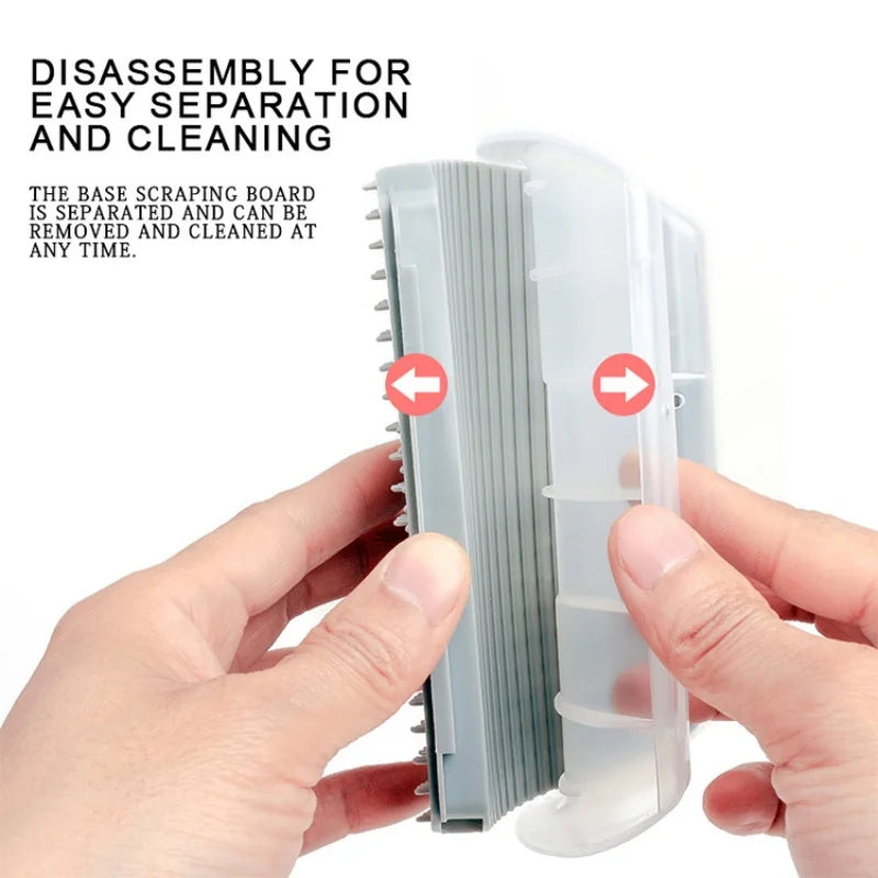 Cat Wall Corner Grooming Brush | Self-Massage & Hair Removal Comb for Cats