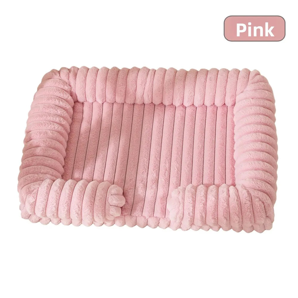 Warm Winter Dog Bed – Cozy Sofa-Style Pet Mat