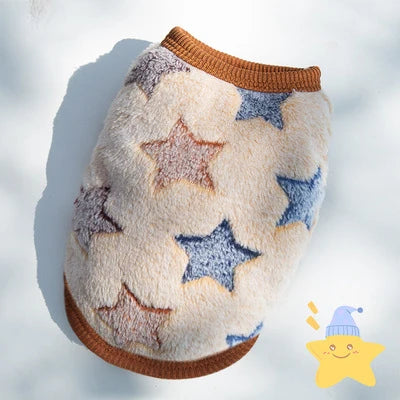 Winter Fleece Vest for Small Dogs & Cats