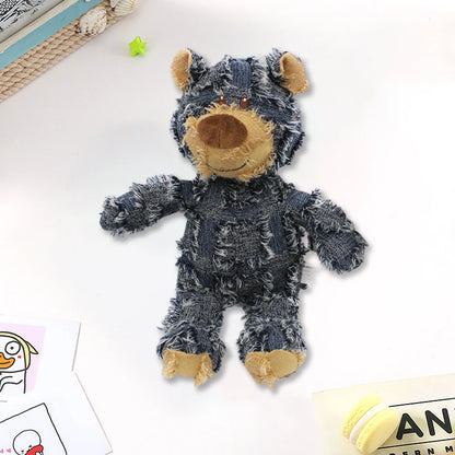Pet Dog Toys Bear Squeaking Stuffed Toys For Dogs Cat Chew Squeak Toy for Small Dogs Play Funny Training Anxiety Relief Sleep Do