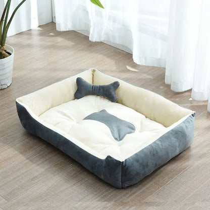 Dog Kennel All-season Universal Pet Bed House for Small Medium Large Dogs Cats Soft Bed Pad Winter Warm Pet Sleeping Supplies