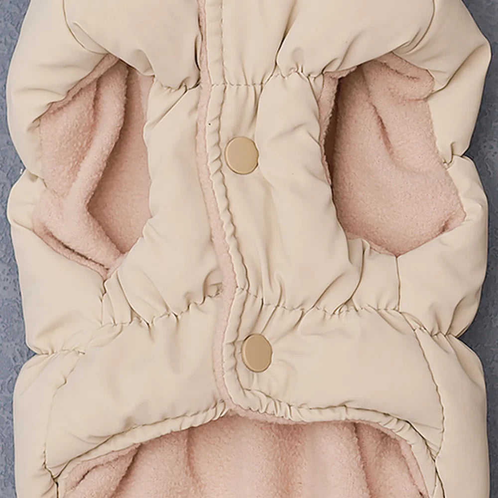 Soft Warm Dog Winter Jacket | Padded Coat for Small & Medium Dogs