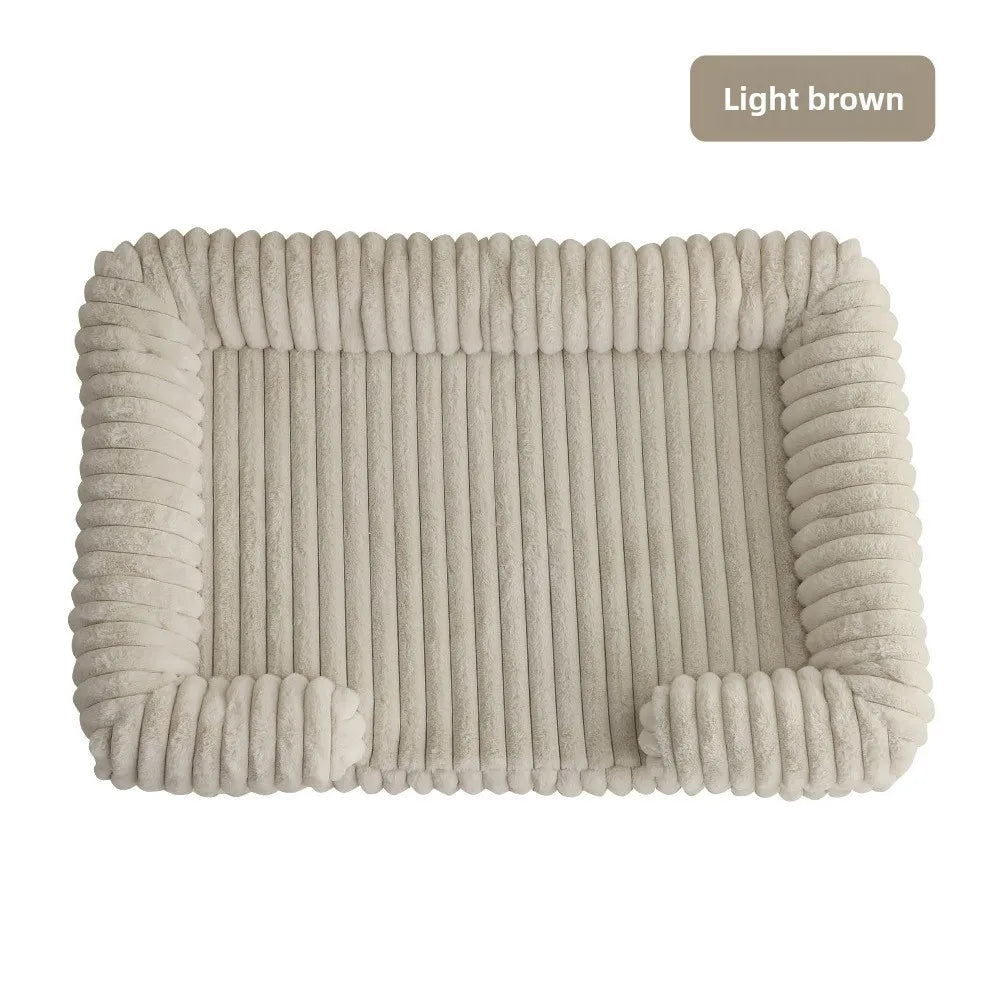 Warm Winter Dog Bed – Cozy Sofa-Style Pet Mat