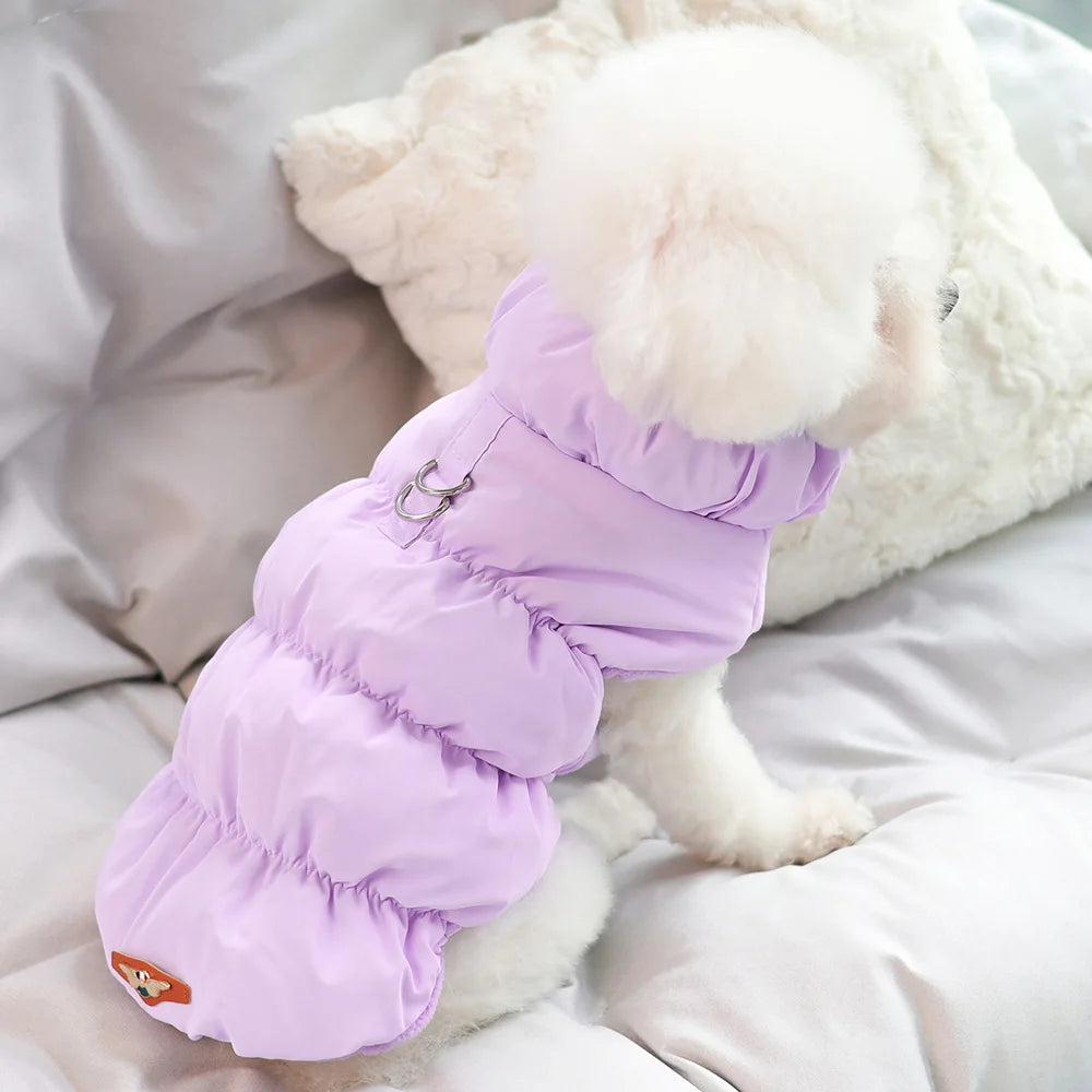 Soft Warm Dog Winter Jacket | Padded Coat for Small & Medium Dogs