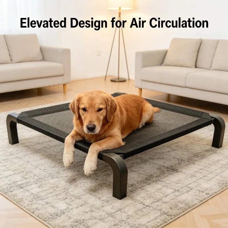 Dog House Foldable Dog Bed All Season Large and Small Dogs Camp Bed Detachable Waable Military Sle Pet Supplies for Summer Use