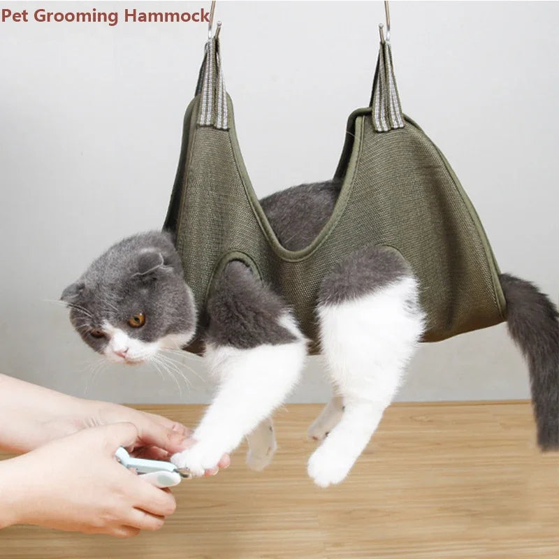 Pet Grooming Hammock | Nail Trimming Helper for Dogs & Cats