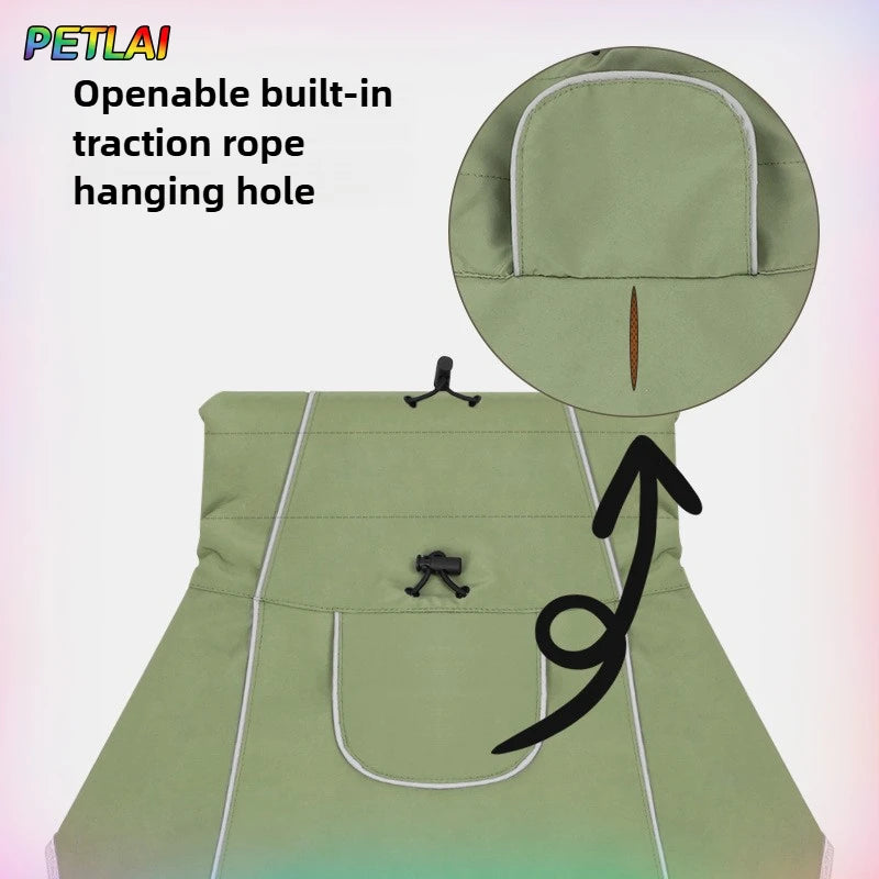 Waterproof Dog Rain Jacket & Windbreaker Coat