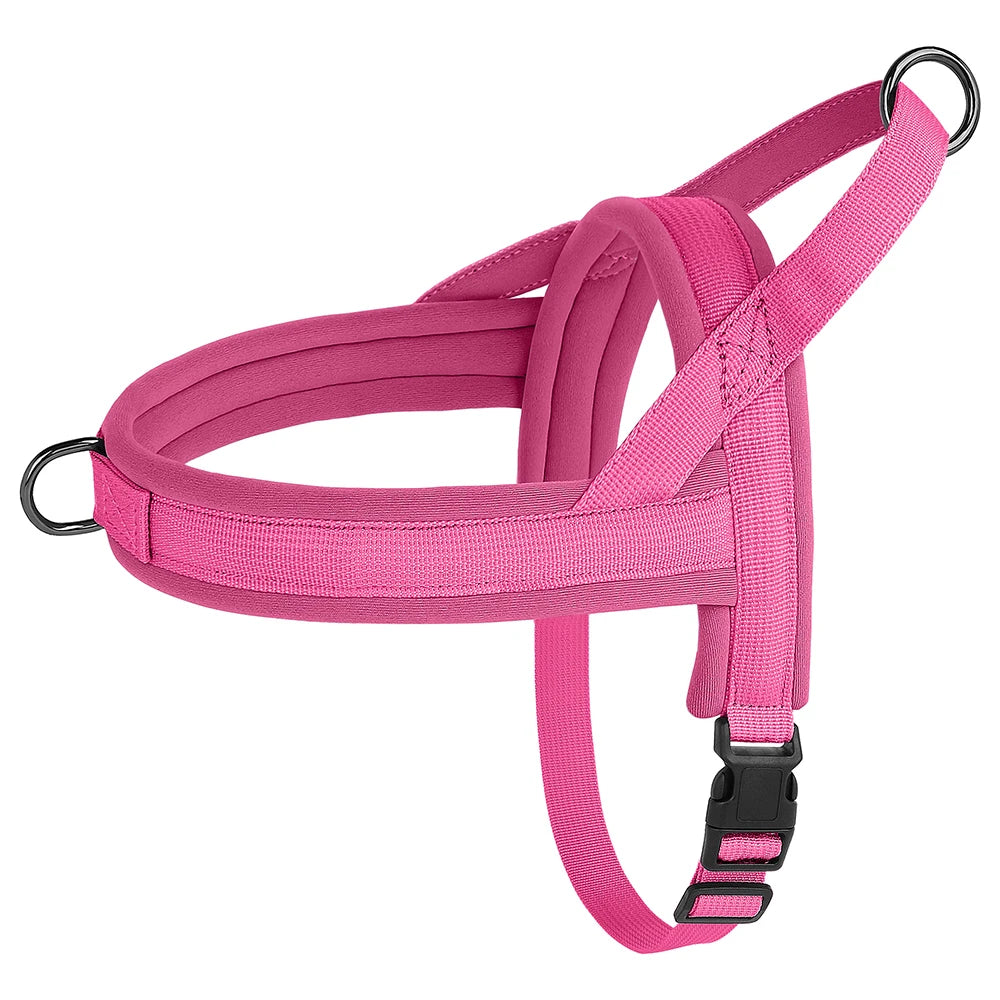 No Pull Dog Harness Soft Padded Dog Harnesses Durable Pet Puppy Pug Vest  Adjustable For Small Medium Dogs Bulldog Anti-Pulling