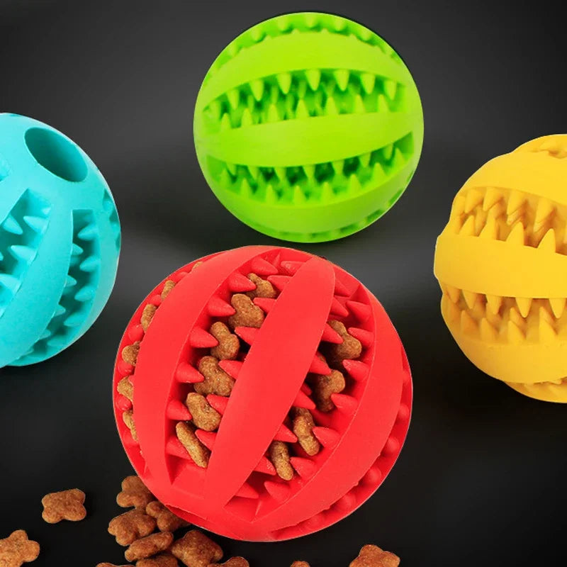 Interactive Suction Cup Dog Chew Toy — TPR Ball with Elastic Rope for Teeth Cleaning