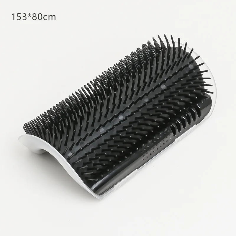 Cat Wall Corner Grooming Brush | Self-Massage & Hair Removal Comb for Cats