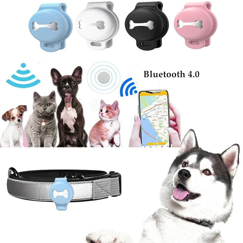 Tracker Smart Locator Pet GPS Dog Pet Detection Wearable Tracker Bluetooth Cat Dog Bird Loss Prevention Record Tracking Tool
