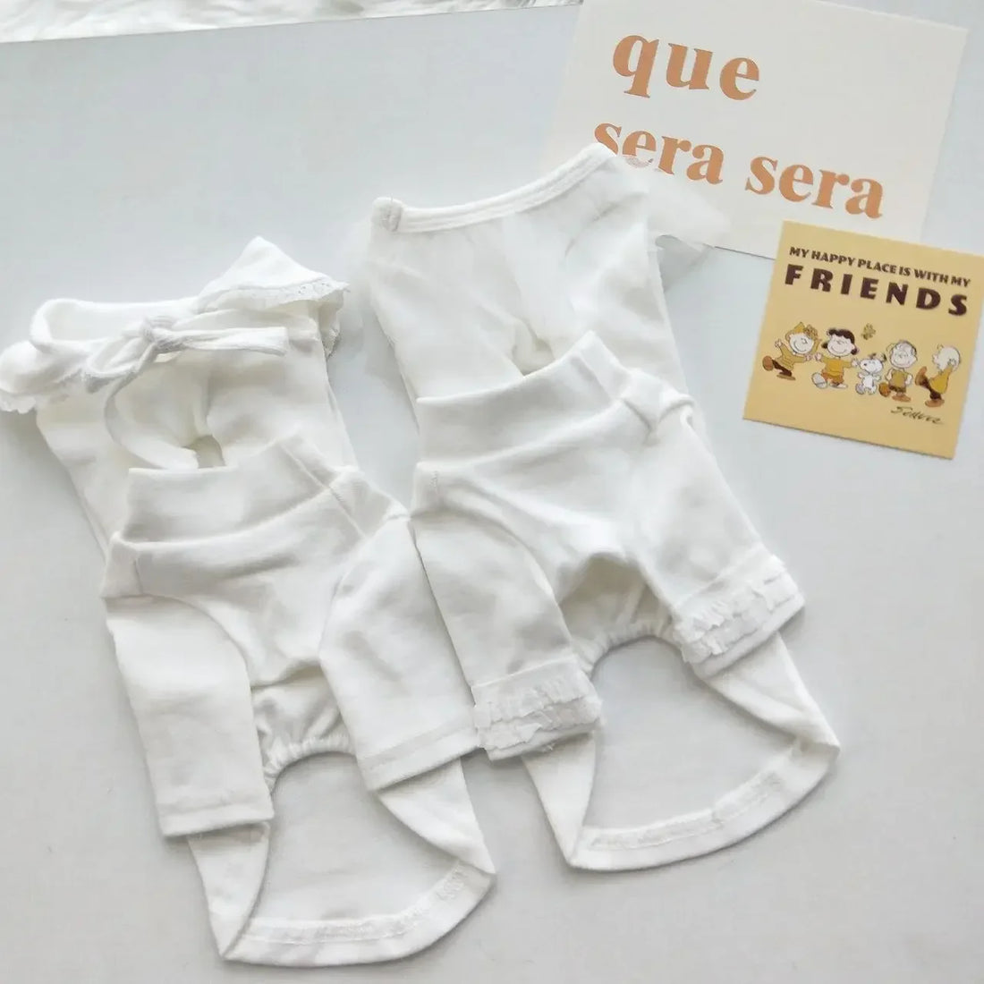 White Bottoming Shirt for Dogs &amp; Cats | Spring Autumn Pet Clothes