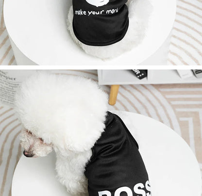 Pet Dog Clothes For Small Medium Dogs Cats Spring Summer Cool Interesting Outward Clothing Shirt For Puppy Chihuahua Yorkie Vest