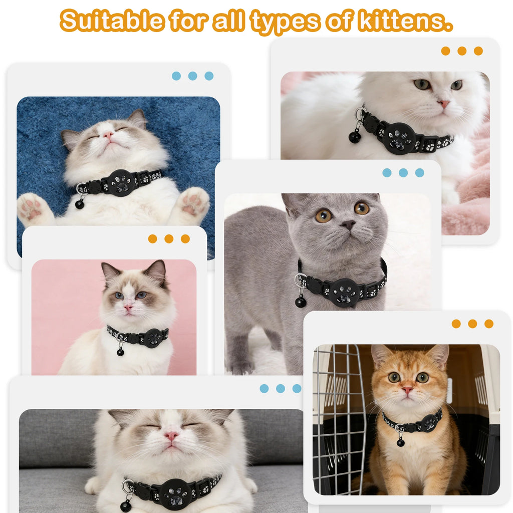 2 Kinds of Multifunctional Pet Smart GPS Trackers Cat Trackers GPS Collar Pet Kitten GPS Collar Pets Accessories iOS compatible