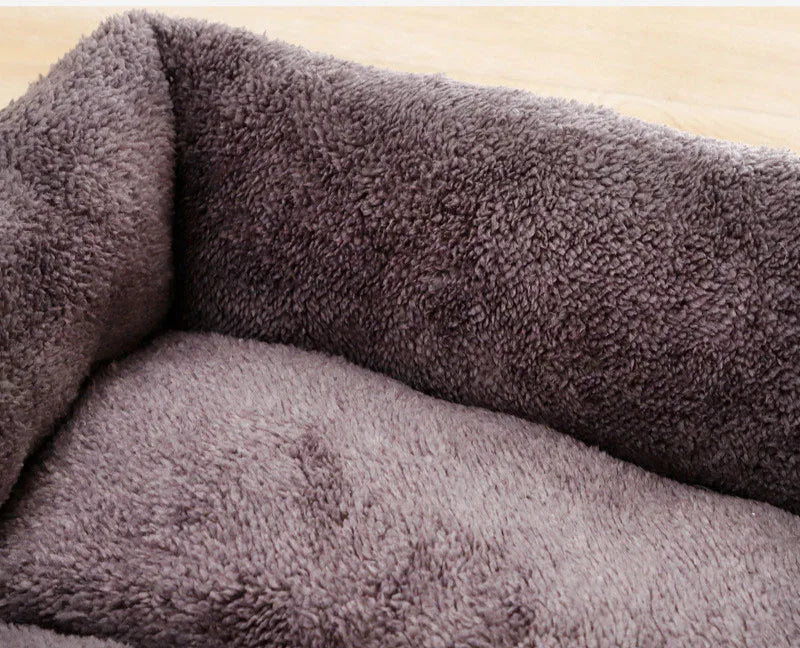 Plush Non-Slip Dog Sleeping Mat | Bite-Resistant Coral Fleece for Small, Medium & Large Dogs