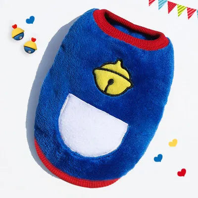 Winter Fleece Vest for Small Dogs & Cats