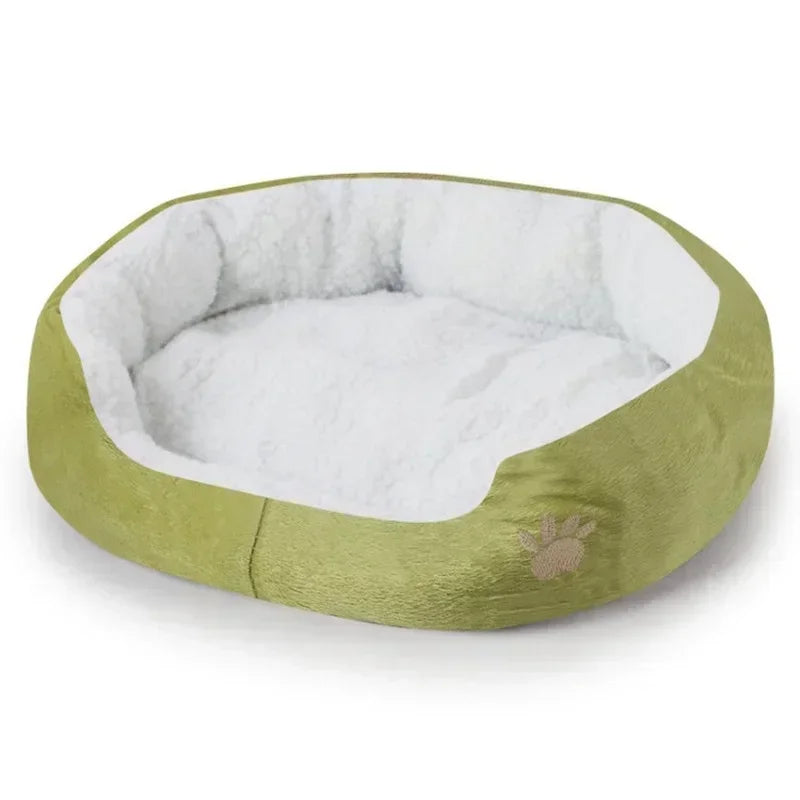 Plush Cashmere Pet Bed Sofa Lounger for Dogs & Cats