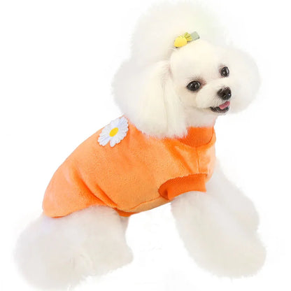 Dog Clothes Winter Fleece Warm Hoodies Clothes For Small Medium Dogs Dachshund Outfits Pet Pullover Coat Puppy Sweatshirt Suits