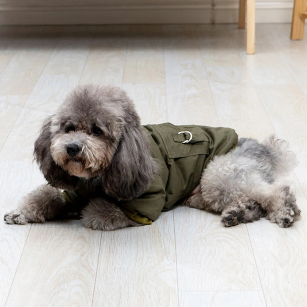Dog Clothes Winter Puppy Pet Dog Coat Jacket For Small Medium Dogs Thicken Warm Hoodie Jacket Chihuahua Yorkies Pets Clothes