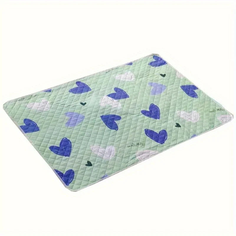 Pet Cage Mat (Reusable) – Suitable for Hamsters, Rabbits, Guinea Pigs, Cats &amp; Reptiles, Durable Washable with Fun Prints
