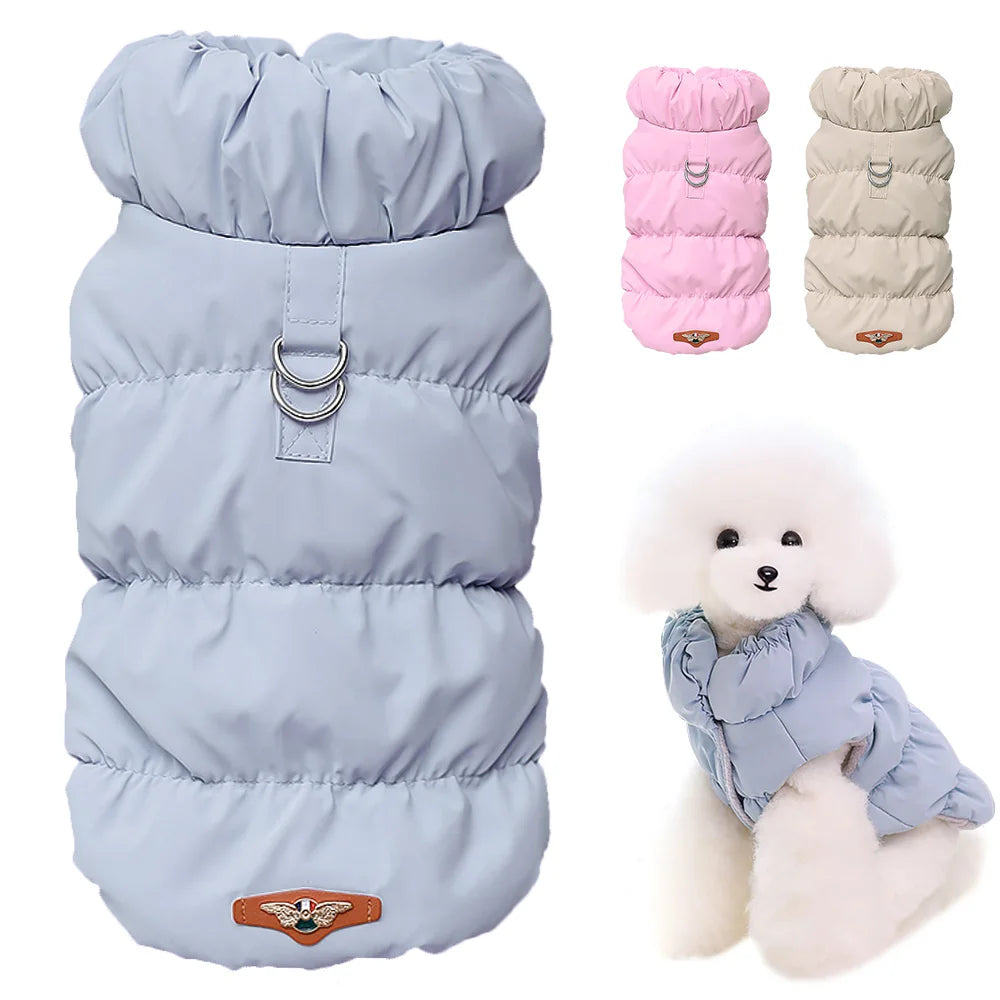 Soft Warm Dog Winter Jacket | Padded Coat for Small & Medium Dogs