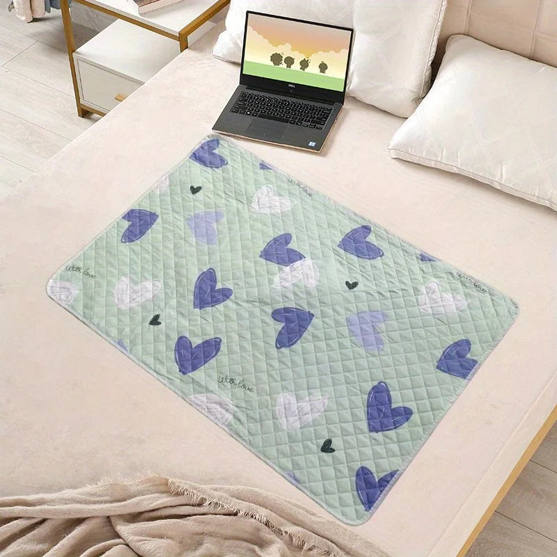 Pet Cage Mat (Reusable) – Suitable for Hamsters, Rabbits, Guinea Pigs, Cats &amp; Reptiles, Durable Washable with Fun Prints
