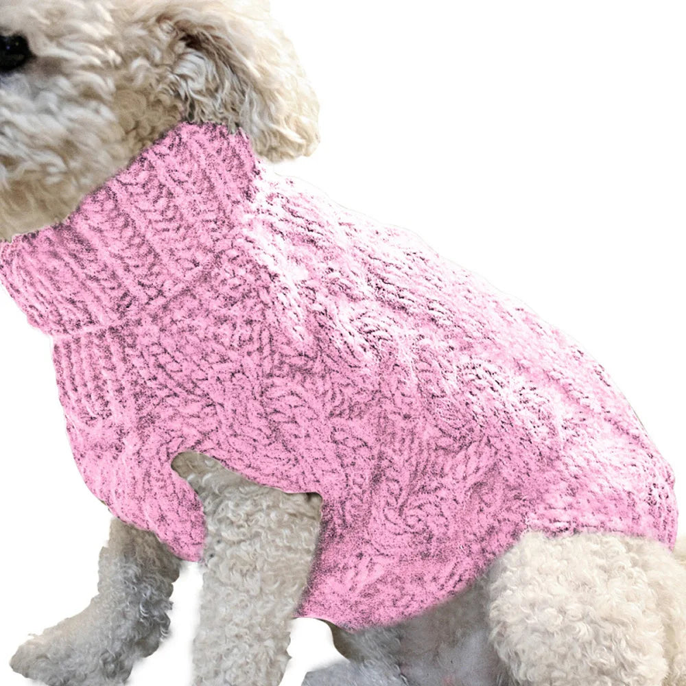 Cozy Knit Dog Sweater | Autumn & Winter Pet Clothing