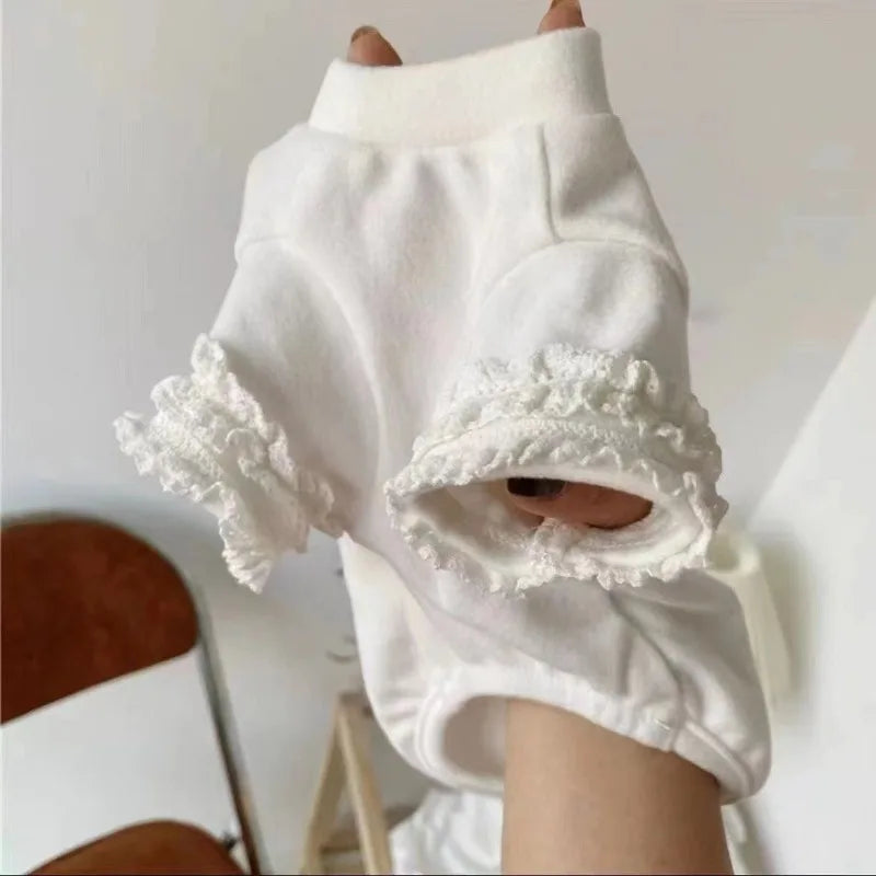 White Bottoming Shirt for Dogs & Cats