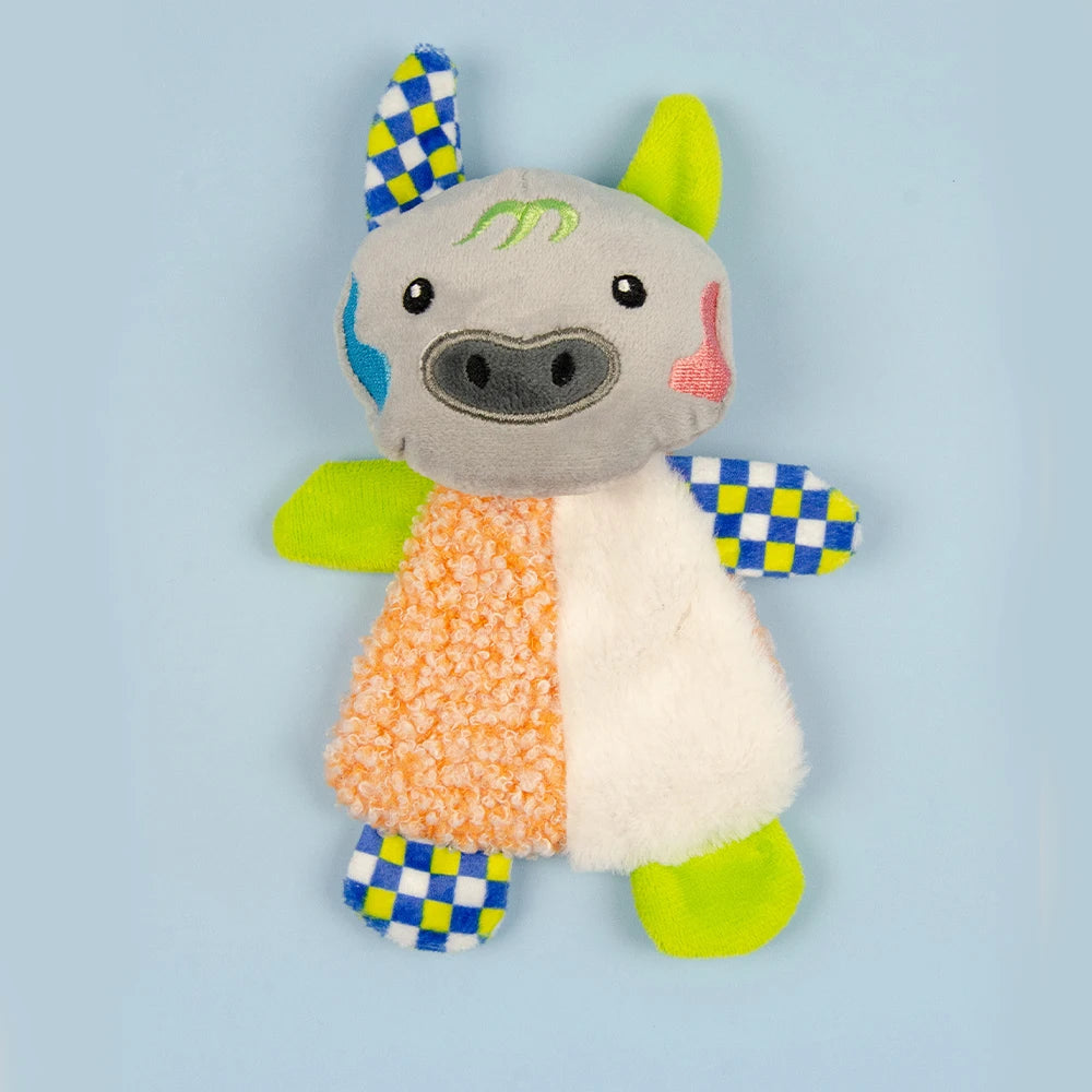 Plush Squeaky Dog Toy — Adorable Animal Designs for Small, Medium & Large Dogs