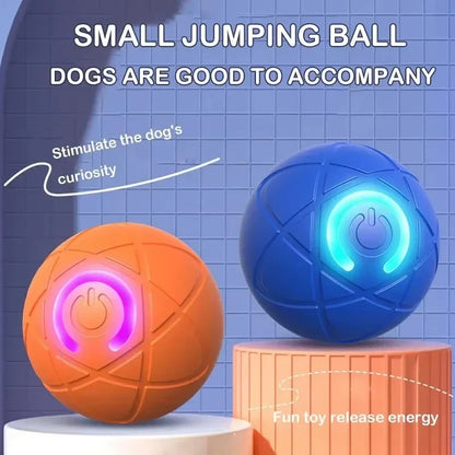 Automatic Jumping Pet Toy Ball – Interactive Rubber Ball for Cats &amp; Dogs
