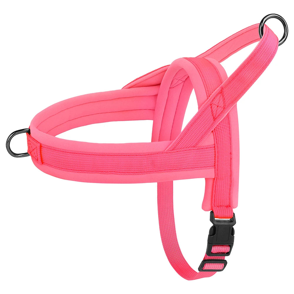 No Pull Dog Harness Soft Padded Dog Harnesses Durable Pet Puppy Pug Vest  Adjustable For Small Medium Dogs Bulldog Anti-Pulling