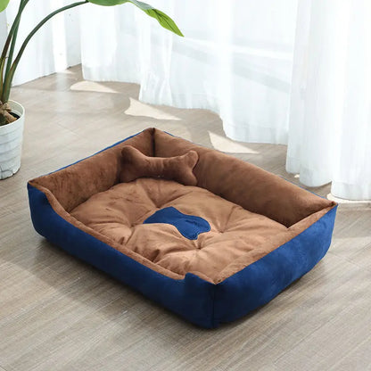 Dog Kennel All-season Universal Pet Bed House for Small Medium Large Dogs Cats Soft Bed Pad Winter Warm Pet Sleeping Supplies