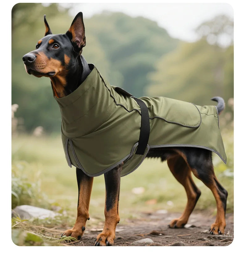 Waterproof Dog Rain Jacket & Windbreaker Coat