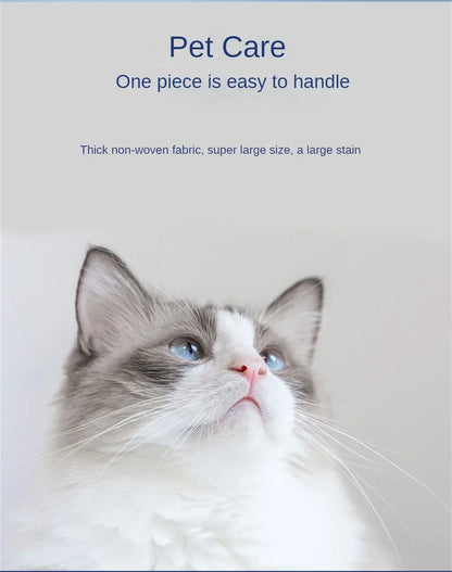Pet Wipes Ro Pure Water Formula Pet Care Pet Health Care and Cleaning Pet Specific Cleaning Deodorizing Wet Tissue No Wash