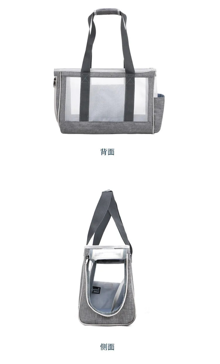 DODOPET Pet Out Carrying Bag Portable Dog Summer Breathable Backpack Puppy Pet Bag Cat Bag Hand Carry