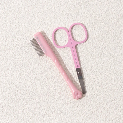 Pet Facial Cleaning Comb Set | Tear Stain Remover &amp; Grooming Tool for Cats &amp; Dogs