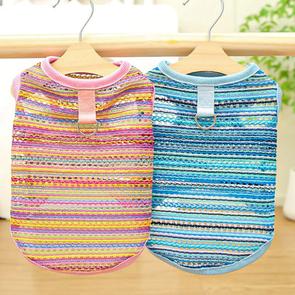 Casual Summer Dog &amp; Cat T-Shirt Vest – Soft Breathable Puppy Costume