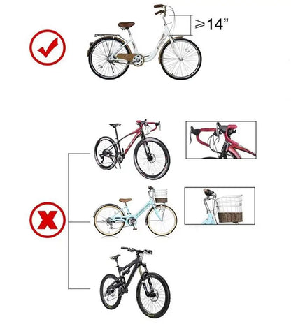Pet Travel Bag Bike Basket Detachable Portable Backpack Suitable for Bicycles