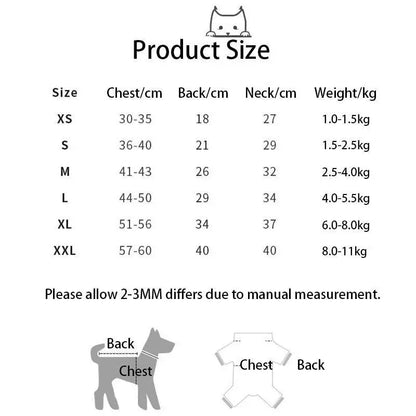 Warm Fleece Dog &amp; Cat Hoodie Jumpsuit – Cozy Winter Costume for Small Pets