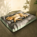 Corduroy Dog Sofa Bed | Plush, Washable & Detachable